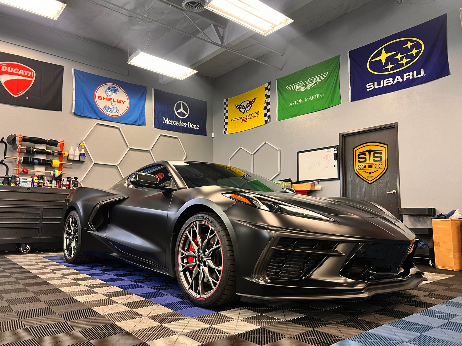 Inside the SoCal Tint shop
